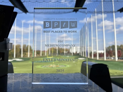 City Wide Exterminating Named One of the Best Places to Work in Charlotte for 2025