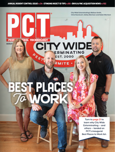 City Wide Exterminating Named Best Place to Work in Pest Control