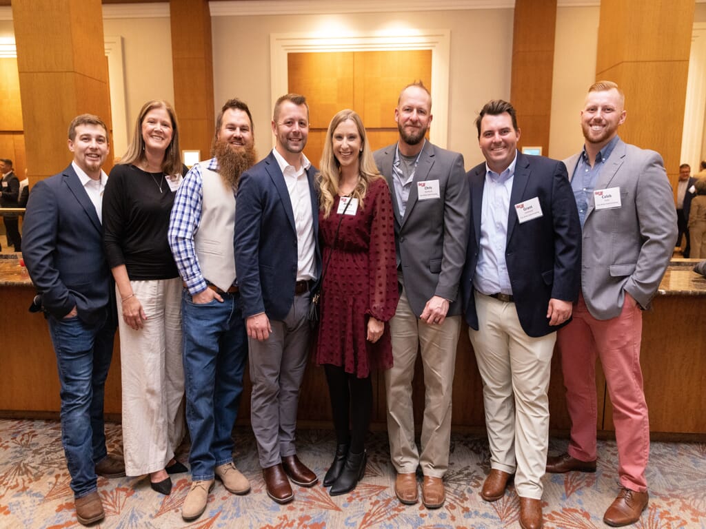 Charlotte Business Journal's Fast 50 Awards List Team Picture